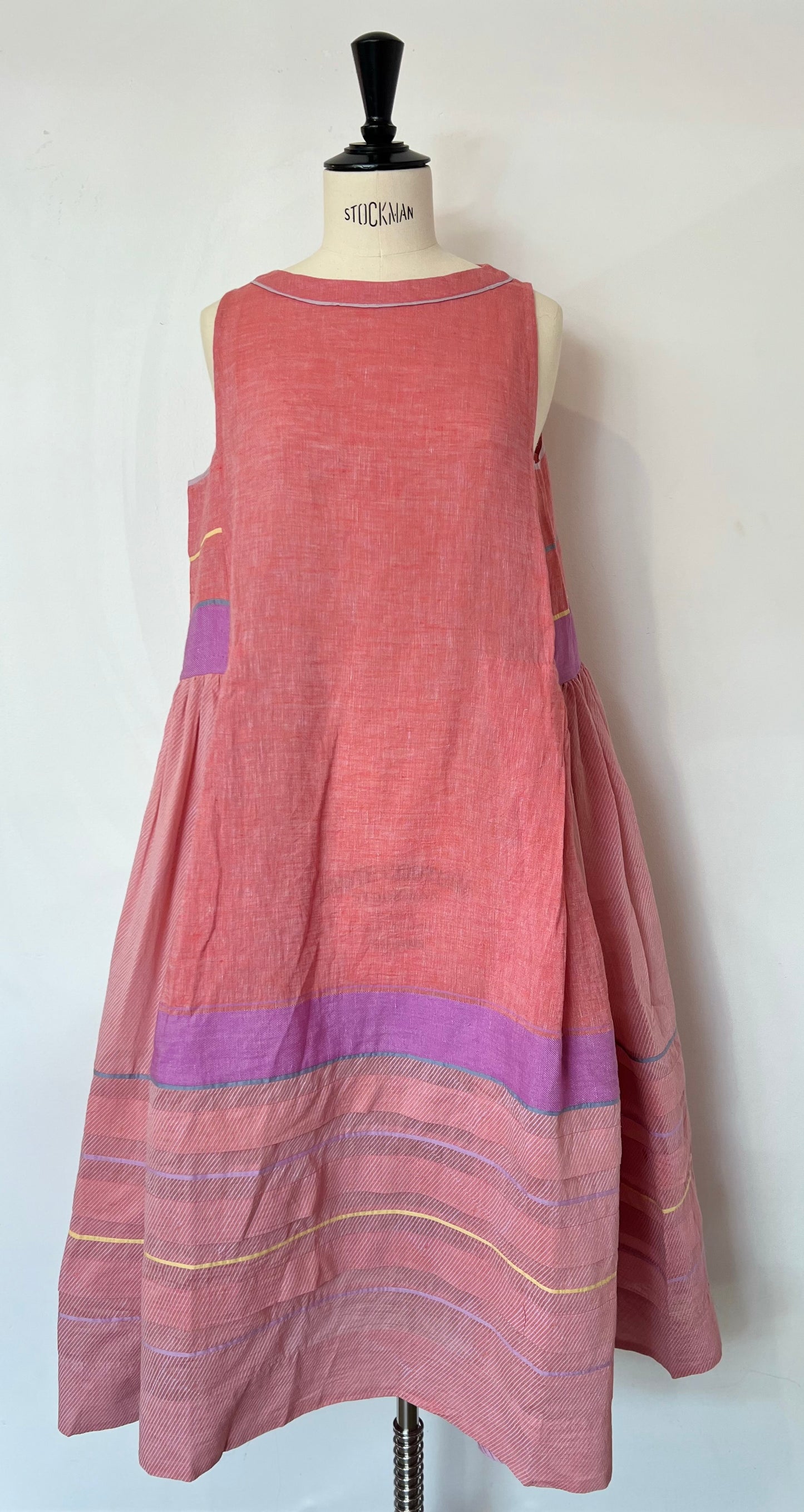 EKA - Fyodor Dress in Peach or Cobalt