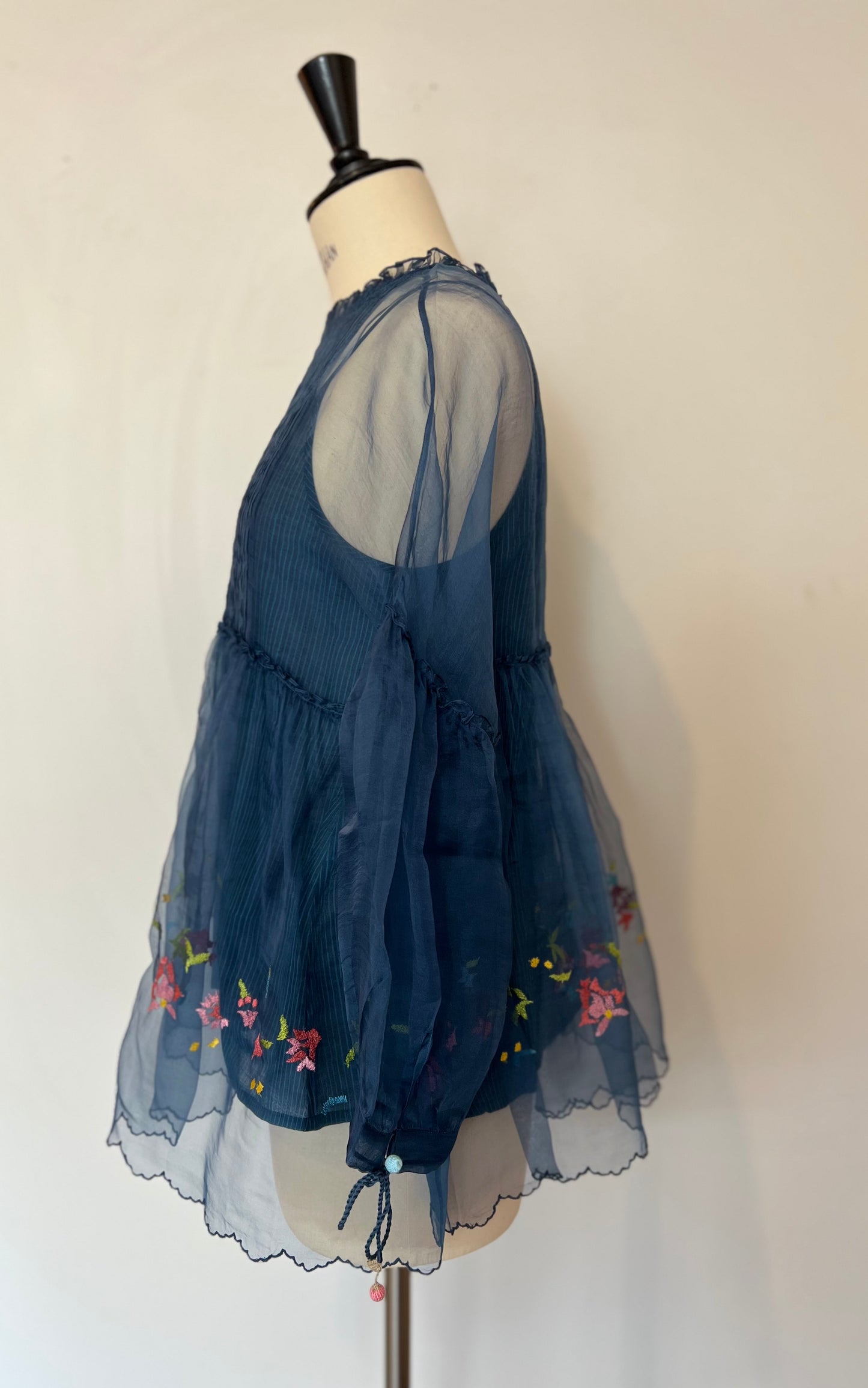 EKA - Ashlynn Top in Navy