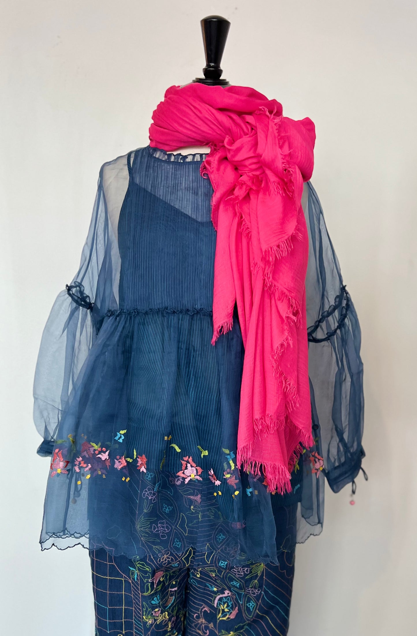 EKA - Ashlynn Top in Navy