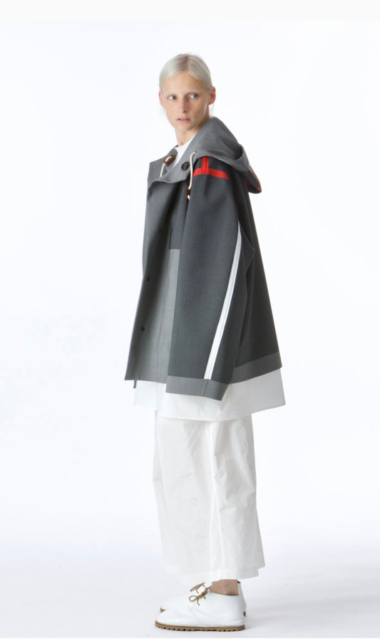 Sofie D'Hoore - Cardiff Weather Proof Jacket  in Grey Wool
