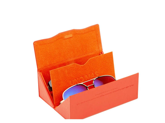 Caddis - Garage Eyewear Case in Orange