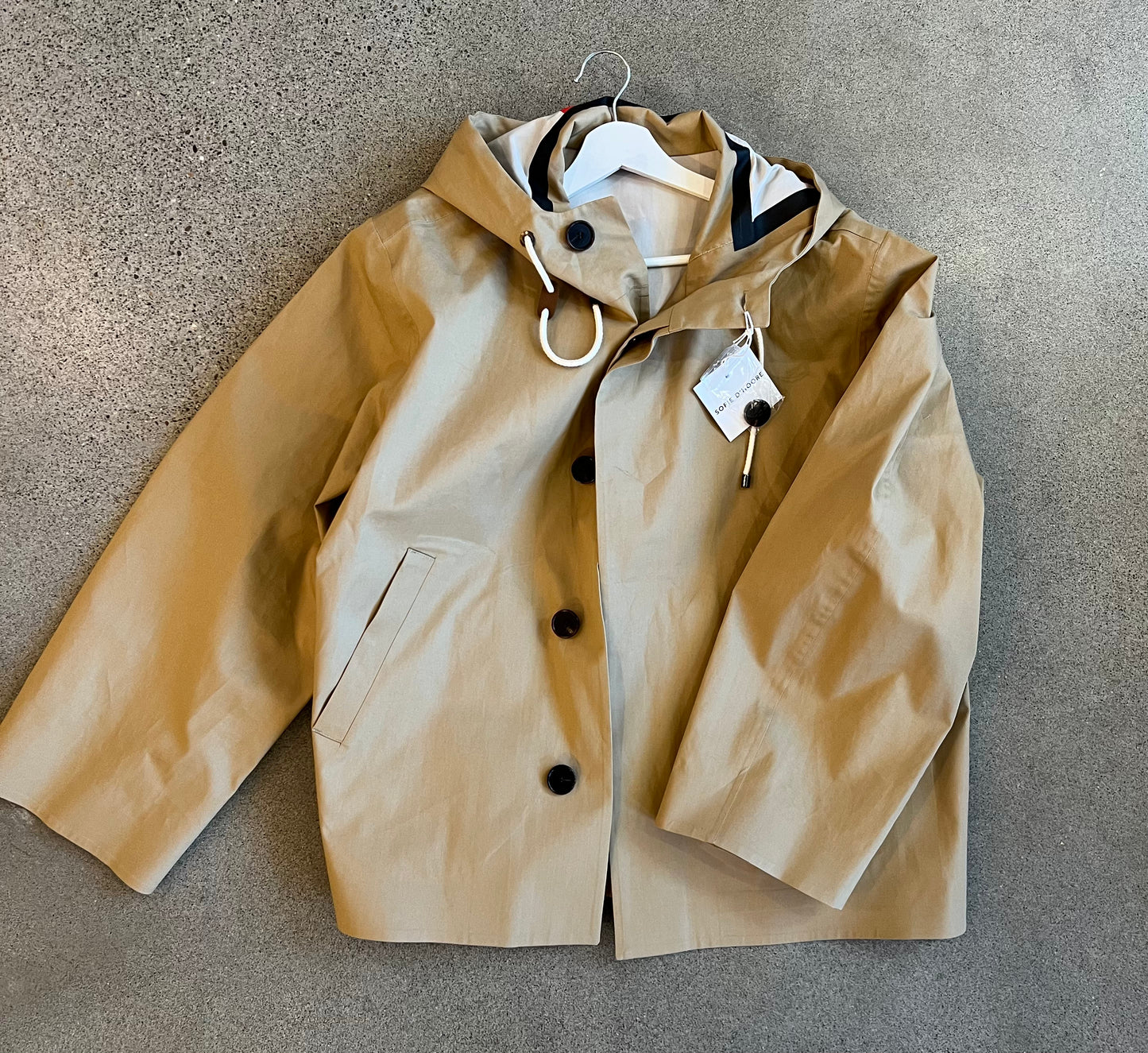 Sofie D'Hoore Cardiff Coat in Tan