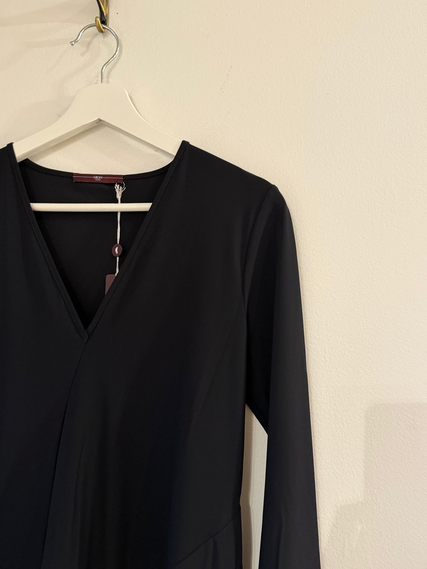 High Clothing - Clone Dress in Black Stretch