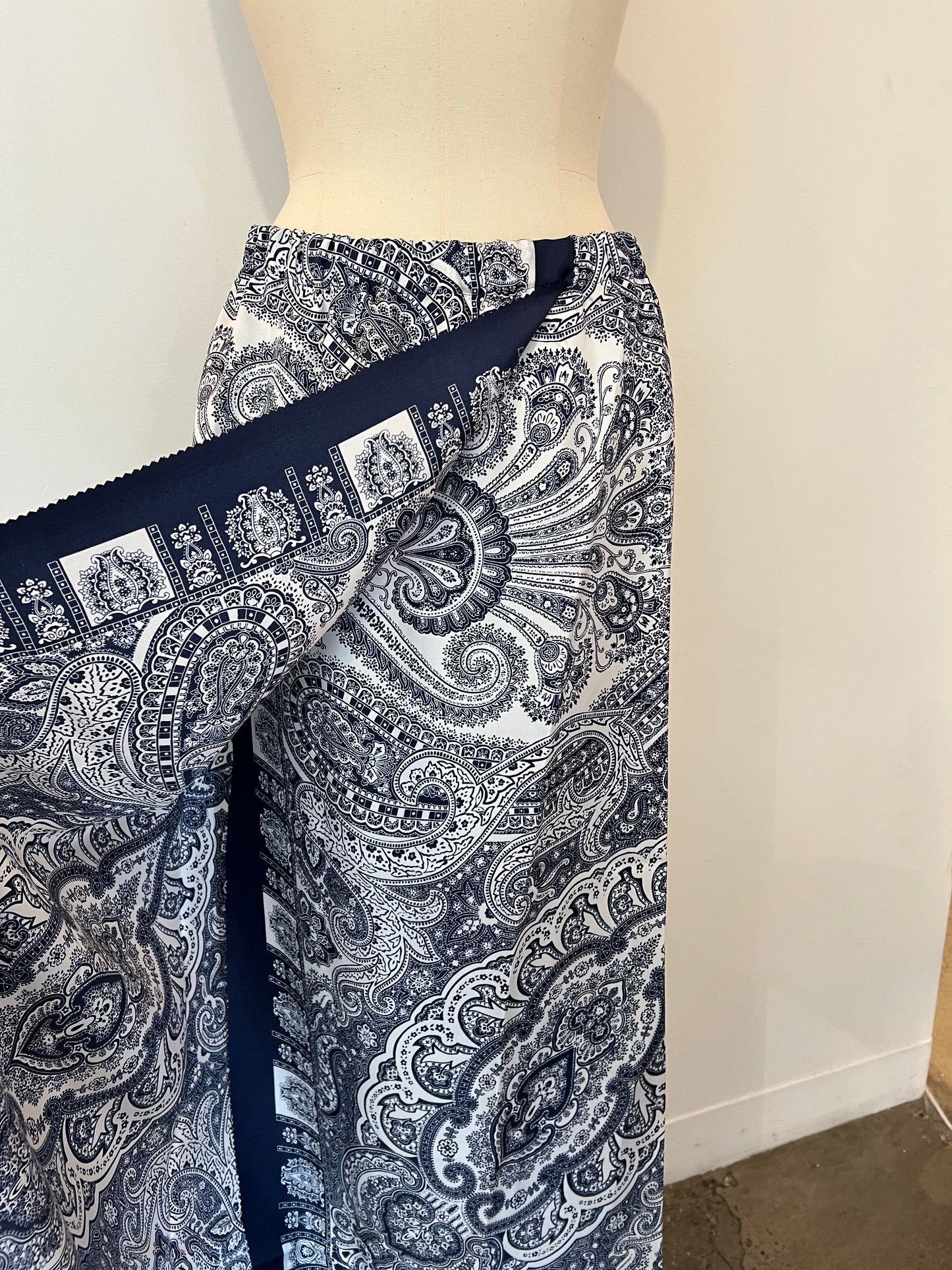 Monica Sarti - Pareo Lulu Slit Silk Skirt in 3 Color Ways