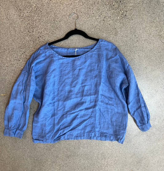 CP Shades - Mena Top in Blue(L)