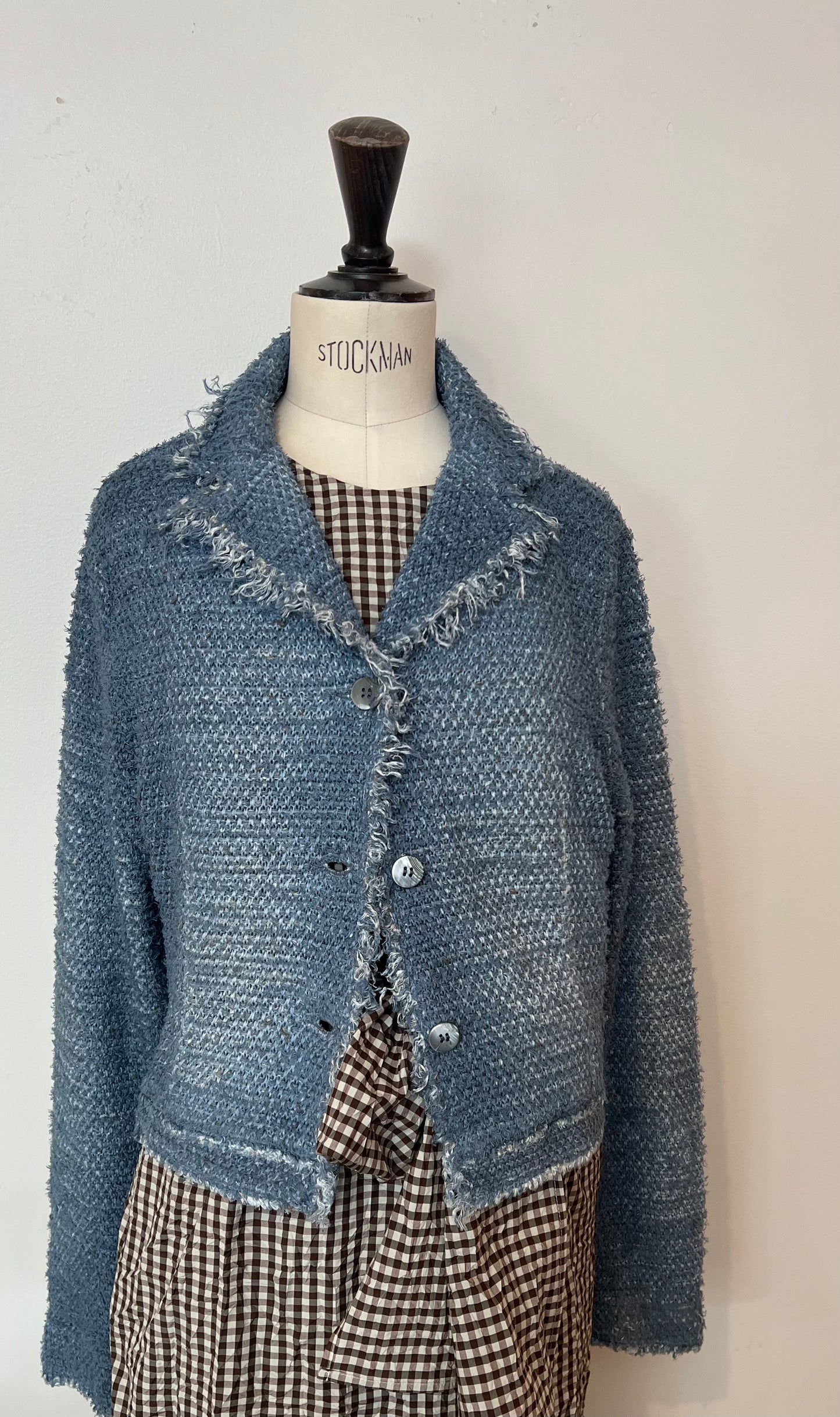 Avant Toi - Short Jacket in Titanium