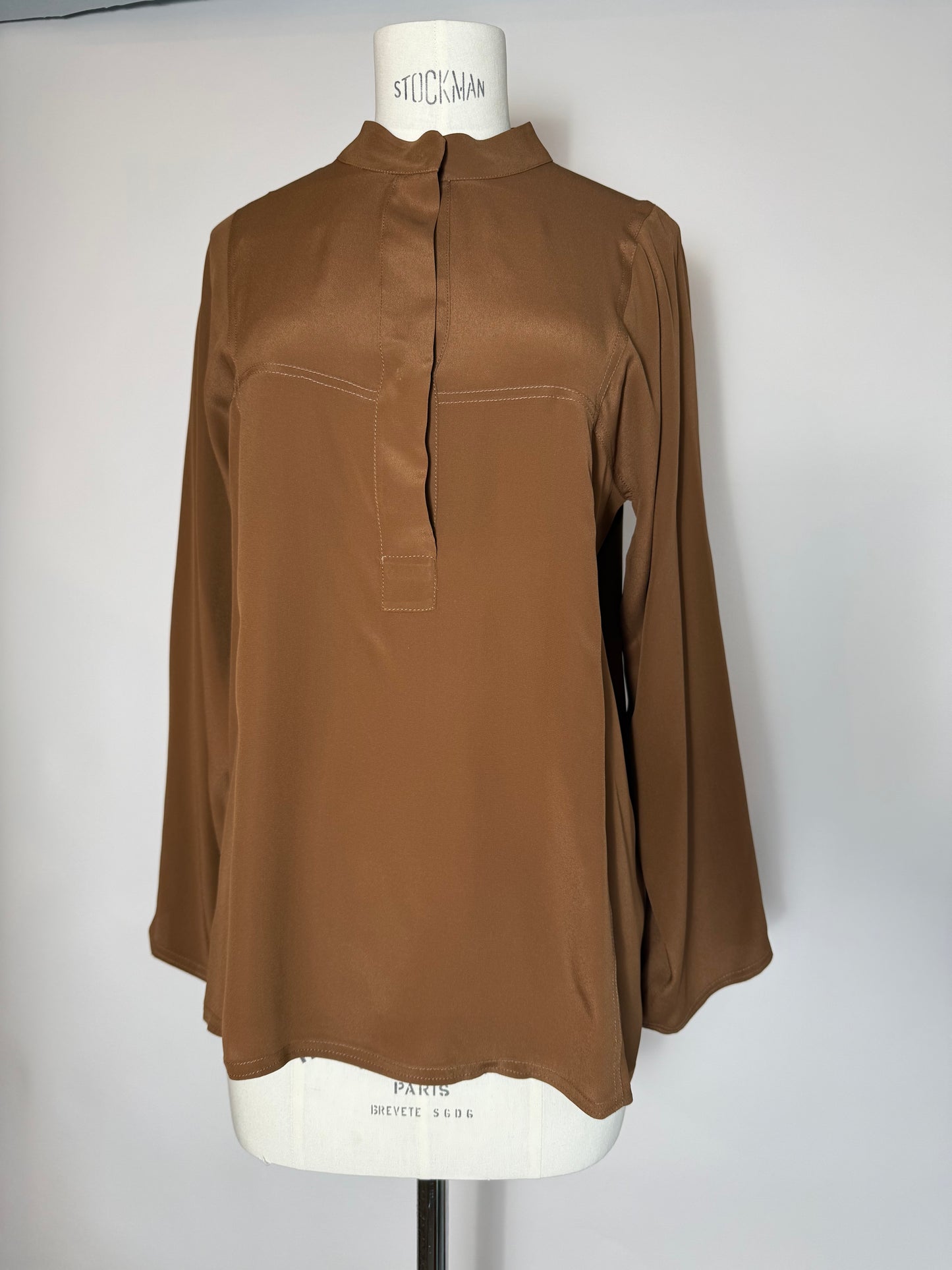 Hache - Maya Shirt in Tuscan Tan