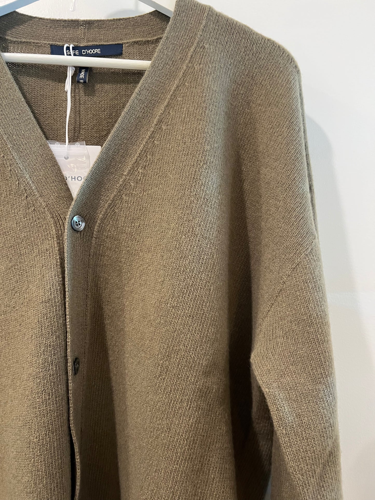 Sofie D'Hoore- Mabuse Cardigan in Light Grey or Sage