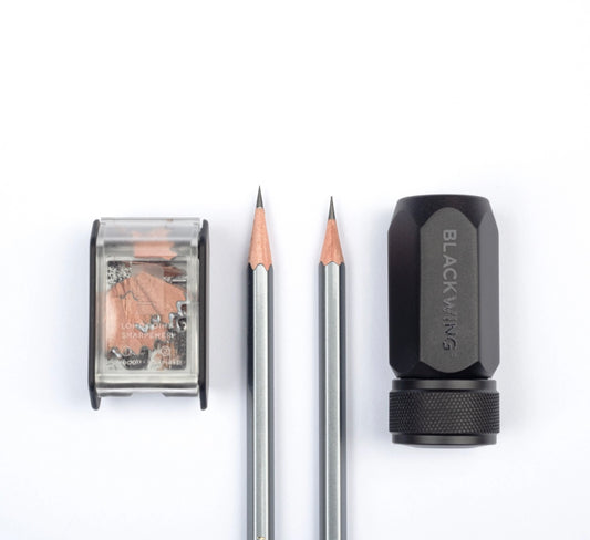 Blackwing- One Step Long Point Sharpener in White
