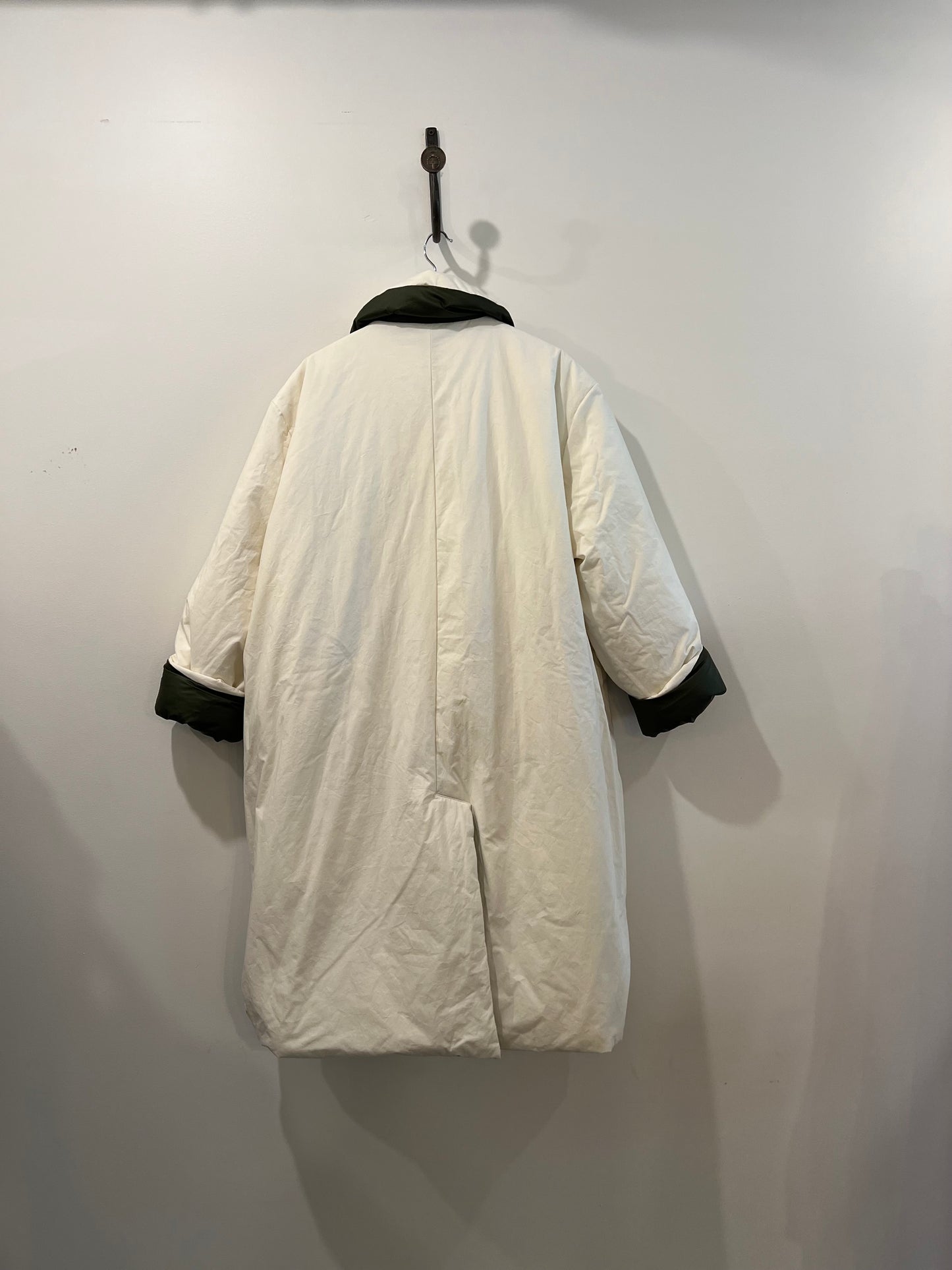 Sofie D'Hoore - Otis Reversible Coat in Ivory & Khaki