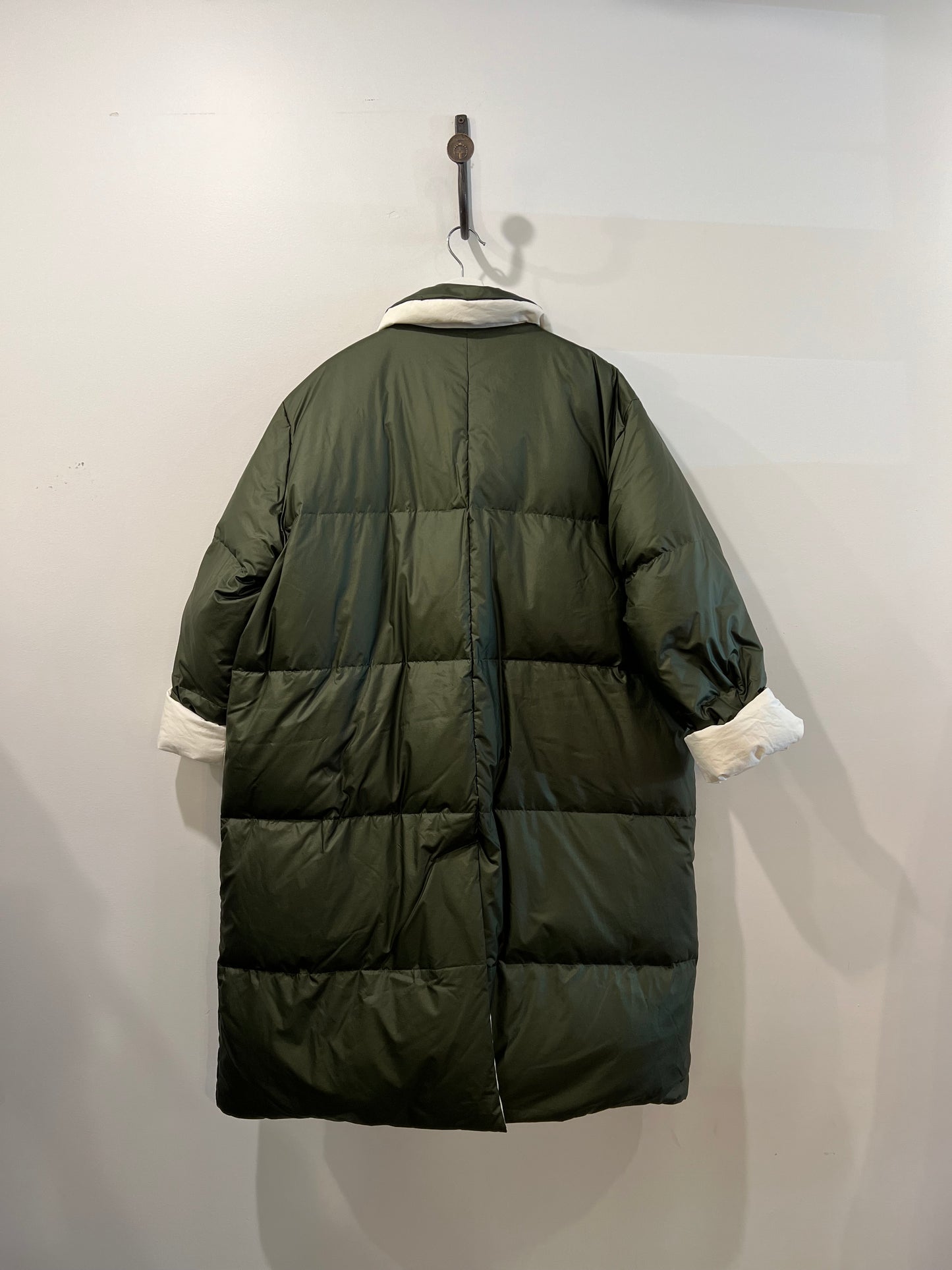 Sofie D'Hoore - Otis Reversible Coat in Ivory & Khaki