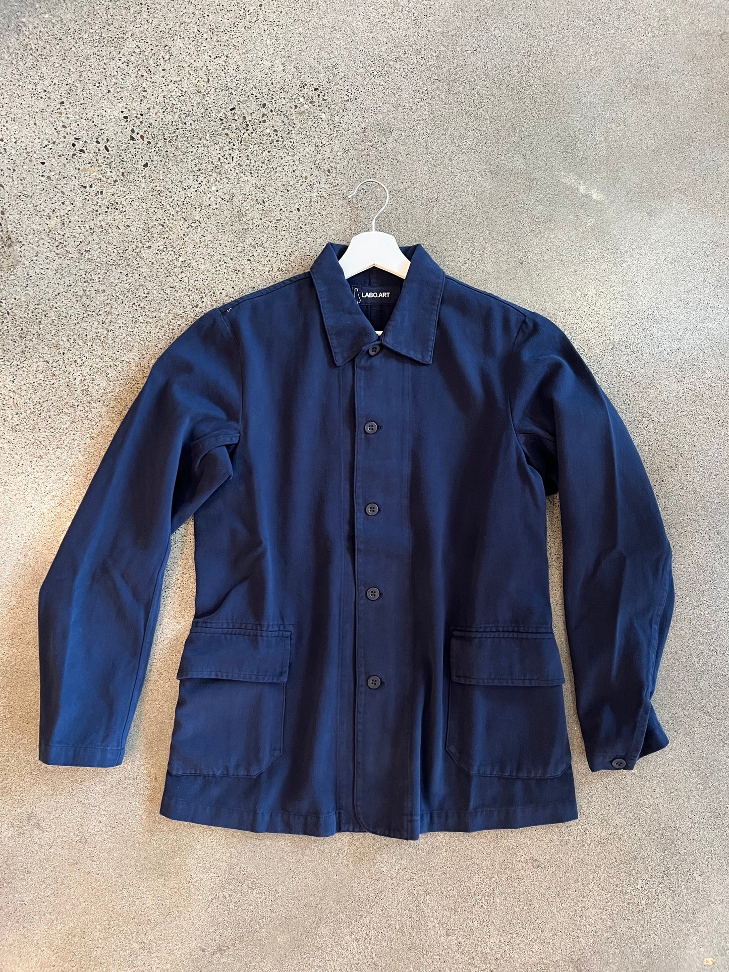 Labo Art - Classic Worker Coat in Atlantic- MENS Sizing