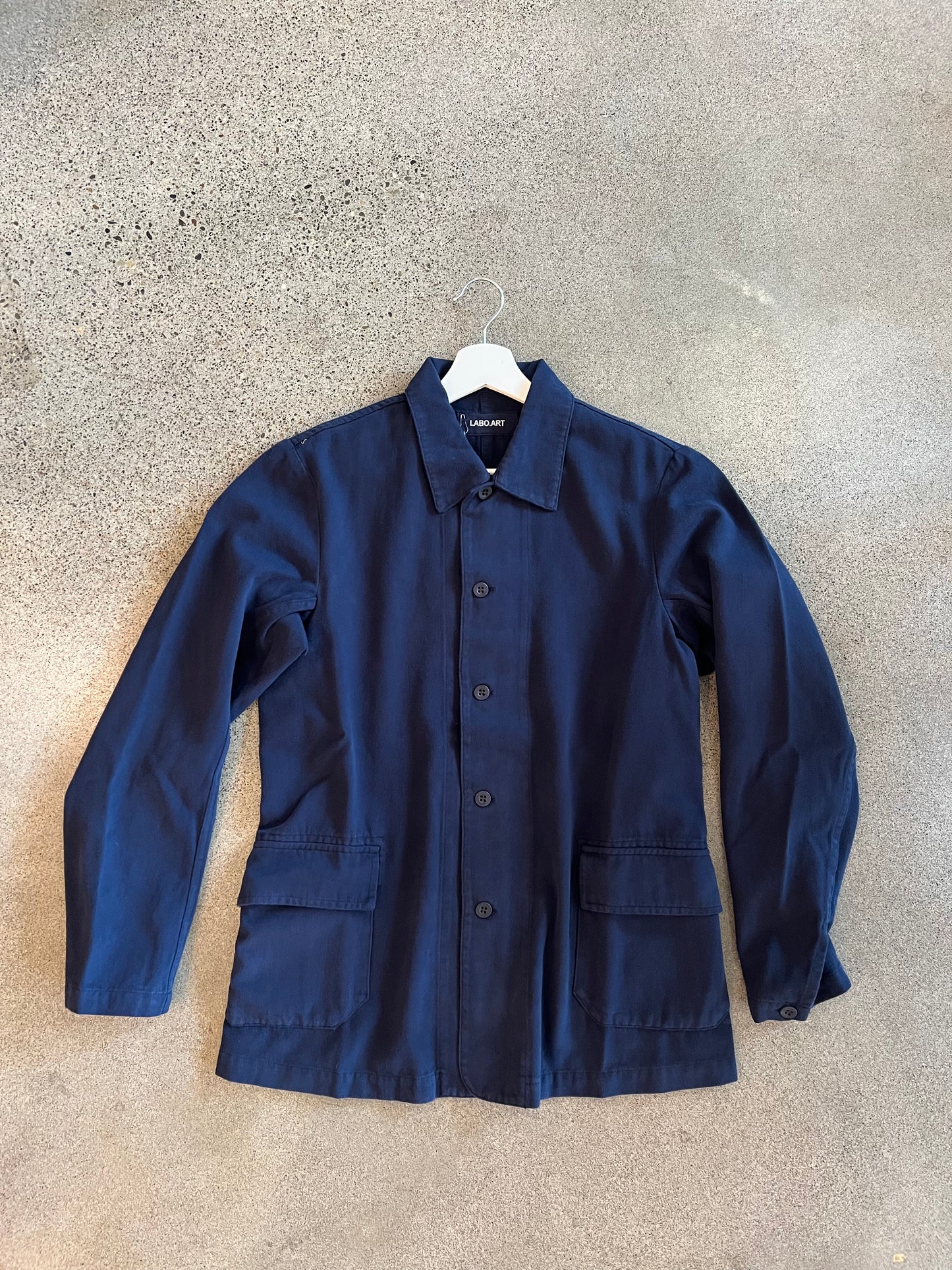 Labo Art - Classic Worker Coat in Atlantic- MENS Sizing
