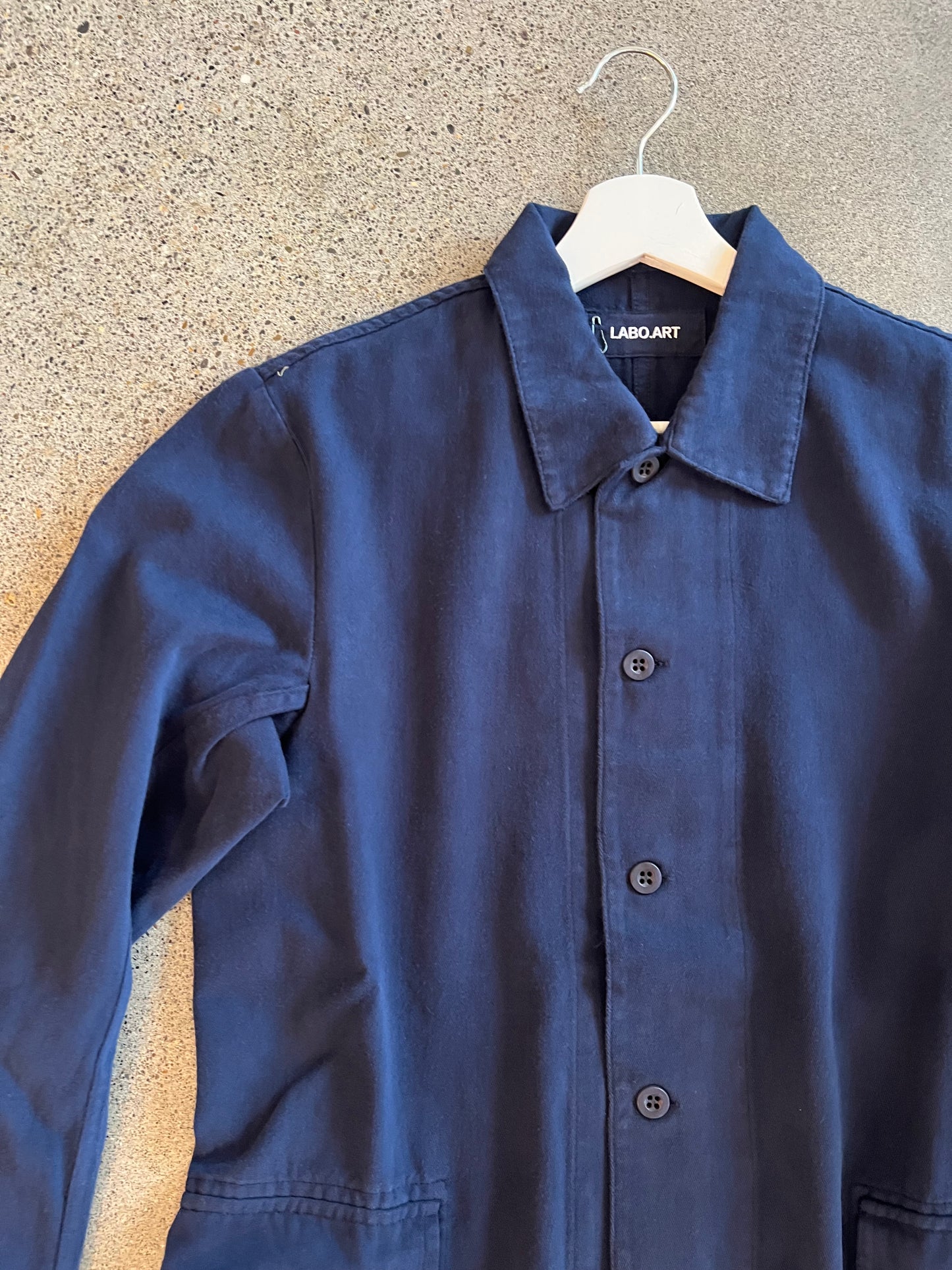 Labo Art - Classic Worker Coat in Atlantic- MENS Sizing