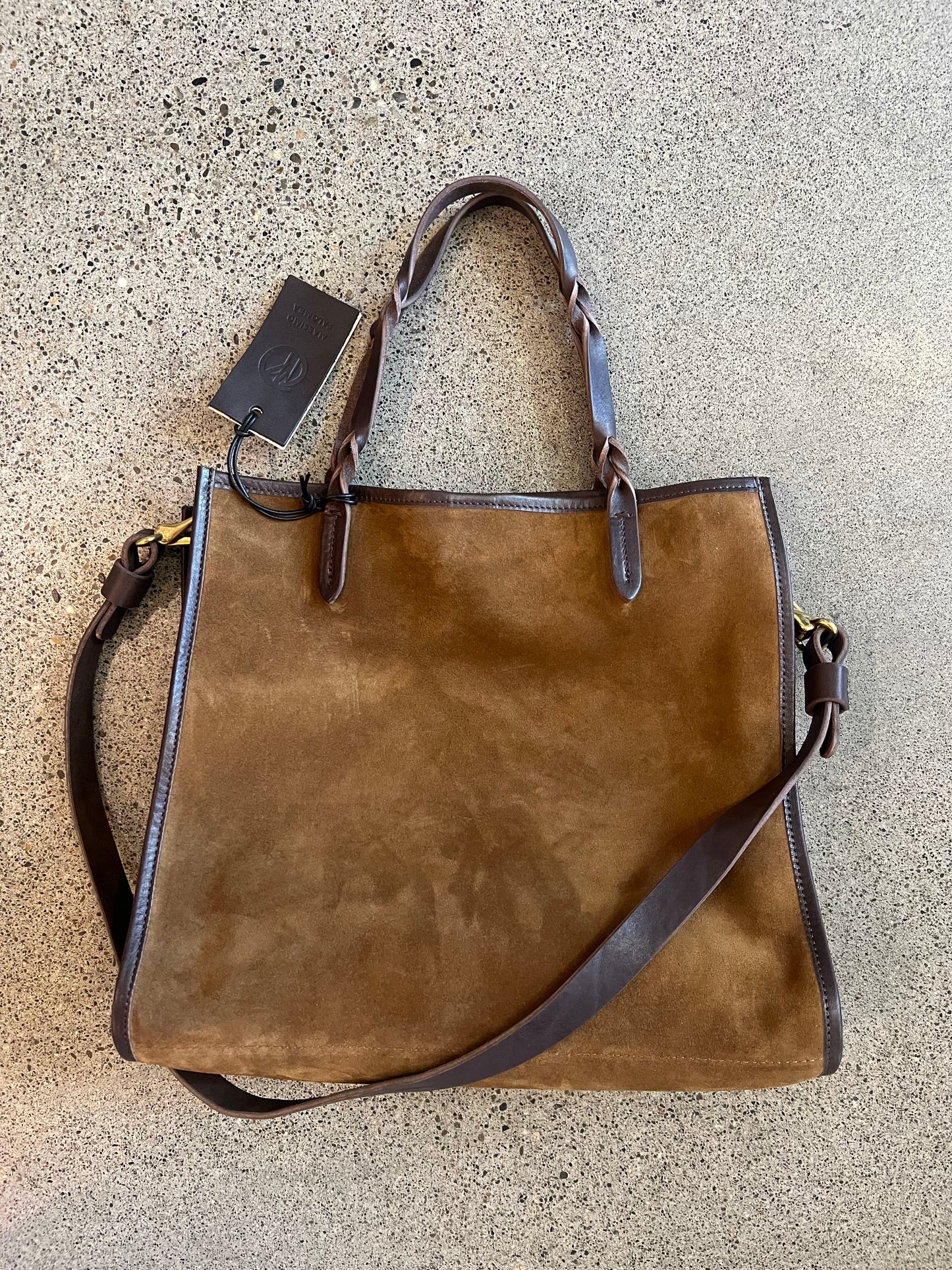 Massimo Palomba - Rose Suede Bag in Daino