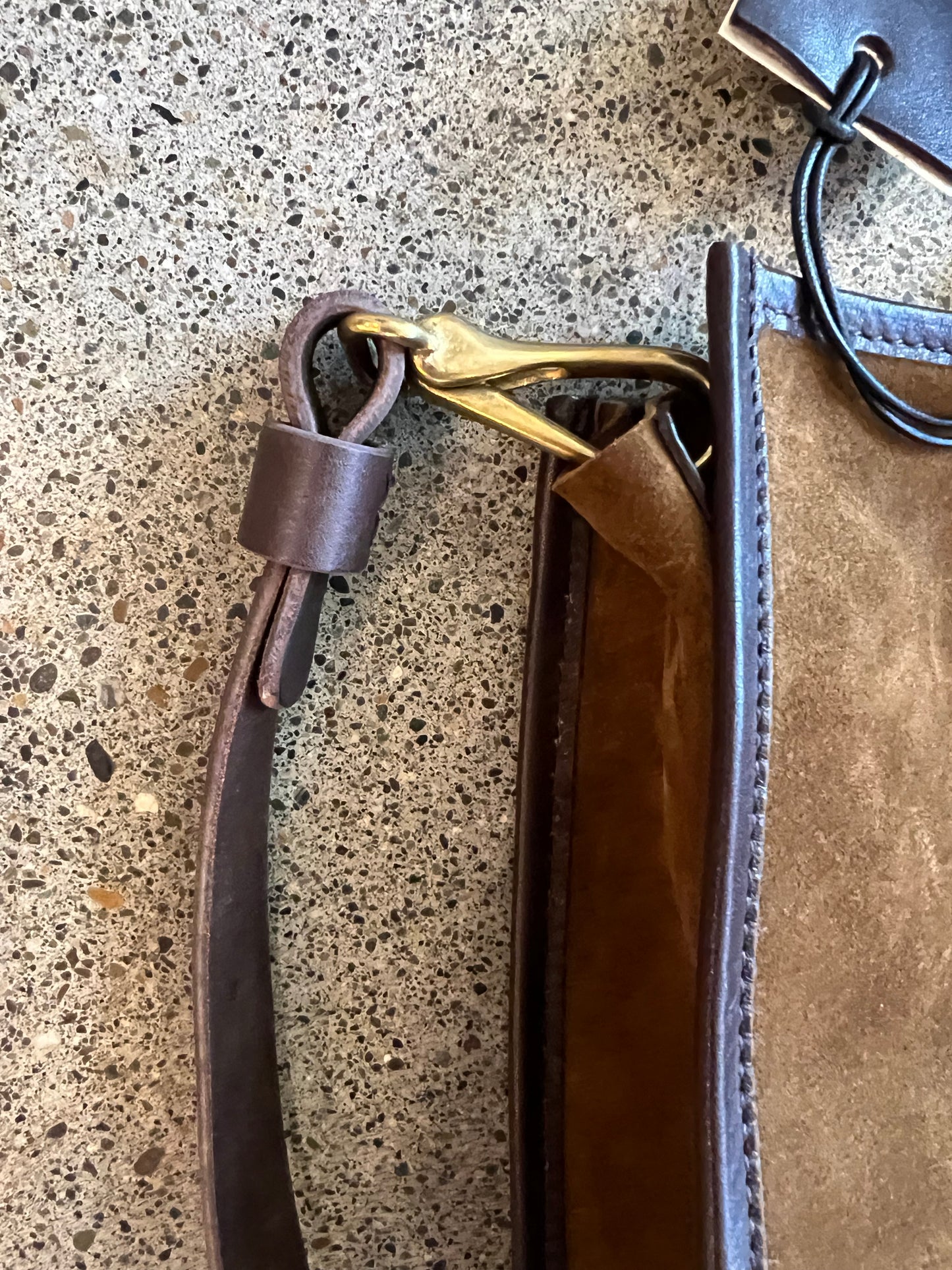 Massimo Palomba - Rose Suede Bag in Daino