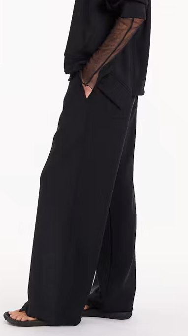 Lis Lareida - Lory Scuba Trouser in Navy or Deep Berry
