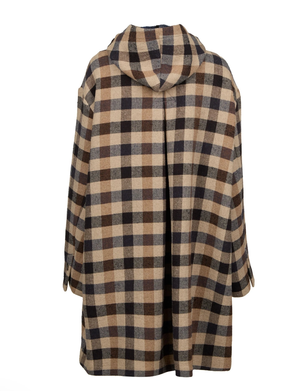 Hannes Roether - Full Length Plaid or Black Coat
