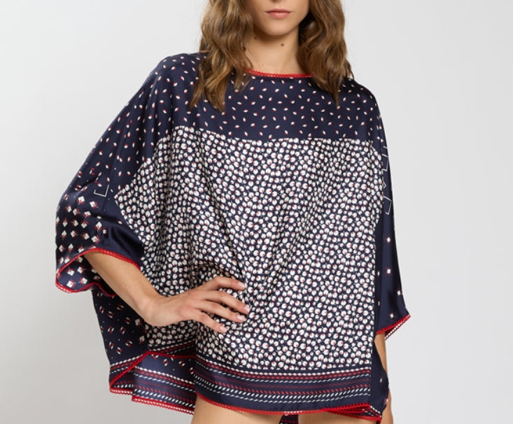 Monica Sarti - Poncho Lud in 3 Color Ways
