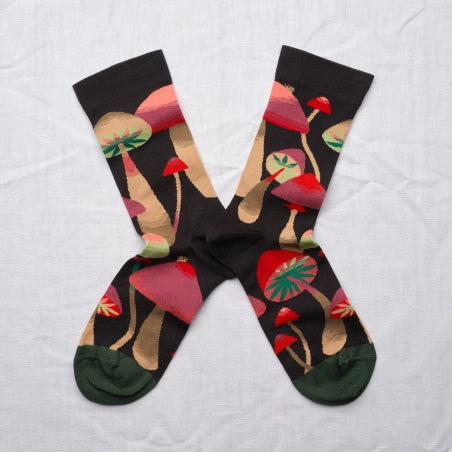 Bonne Maison - False Black Mushroom Socks