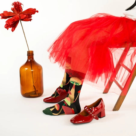 Bonne Maison - False Black Mushroom Socks