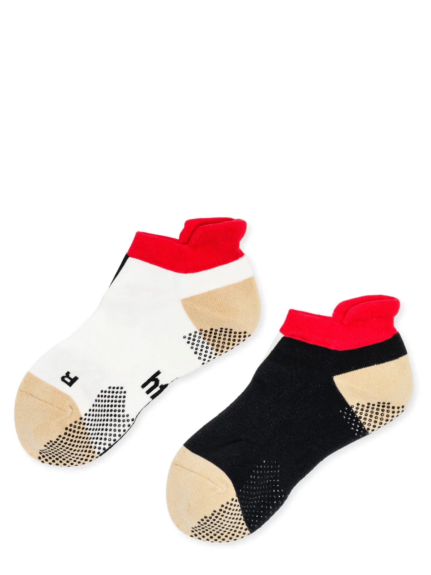 Hansel from Basel - Half+Half Sporty Grip Ankle Socks