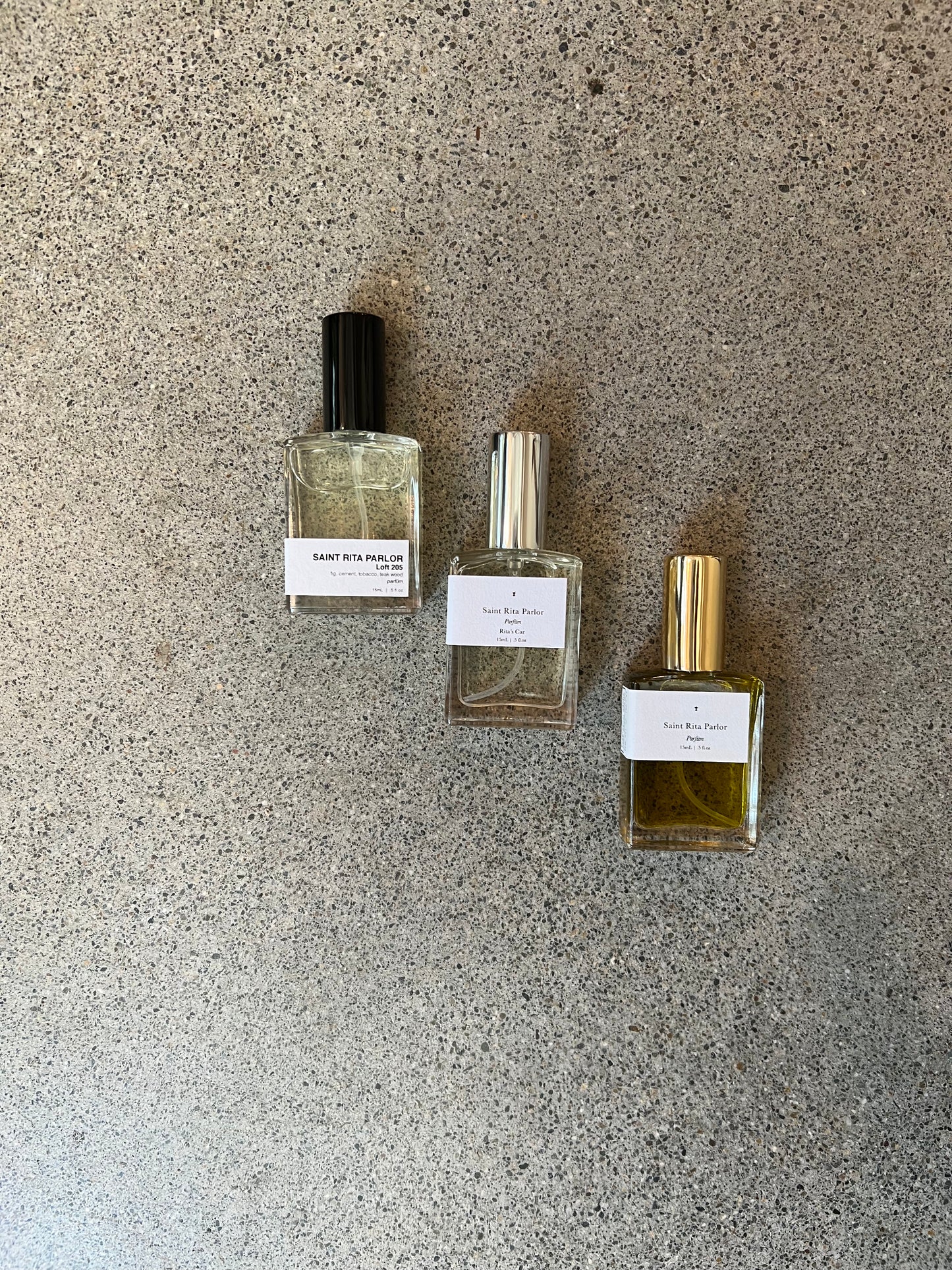 Saint Rita Parlor - 15ml in all three fragrances