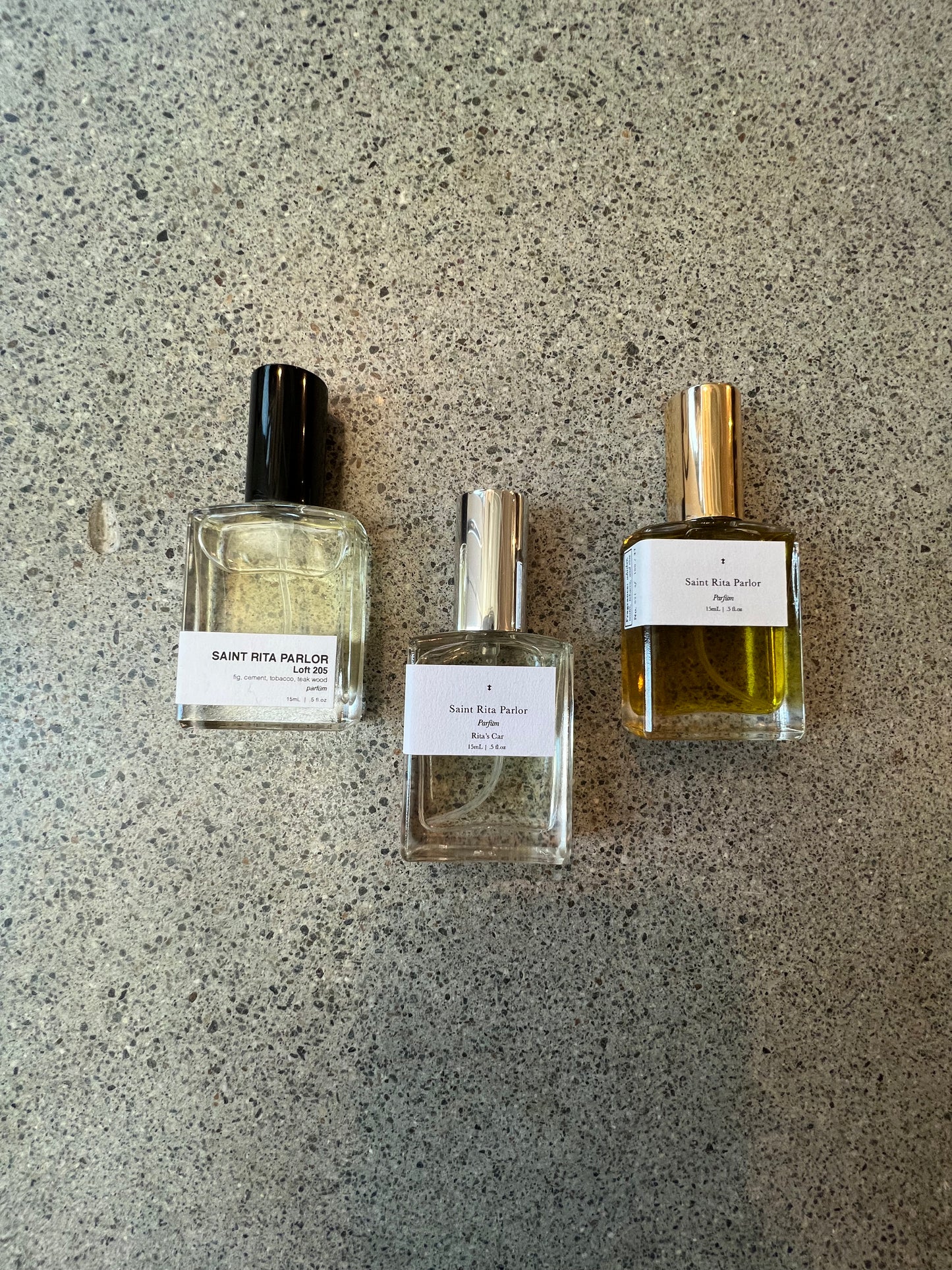 Saint Rita Parlor - 15ml in all three fragrances