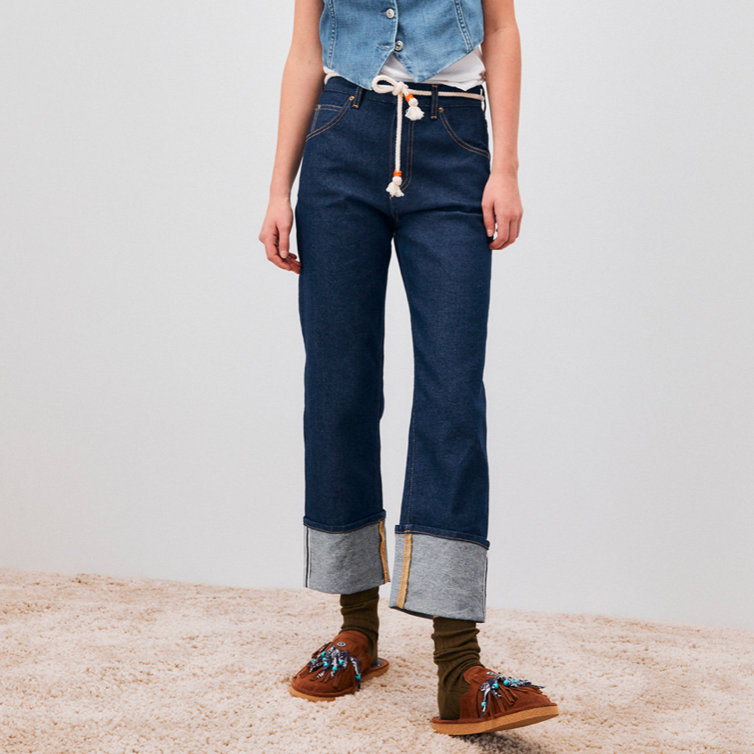 Roy Rogers - Classic Belted Jeans(Sizes 24" to 27" Only)