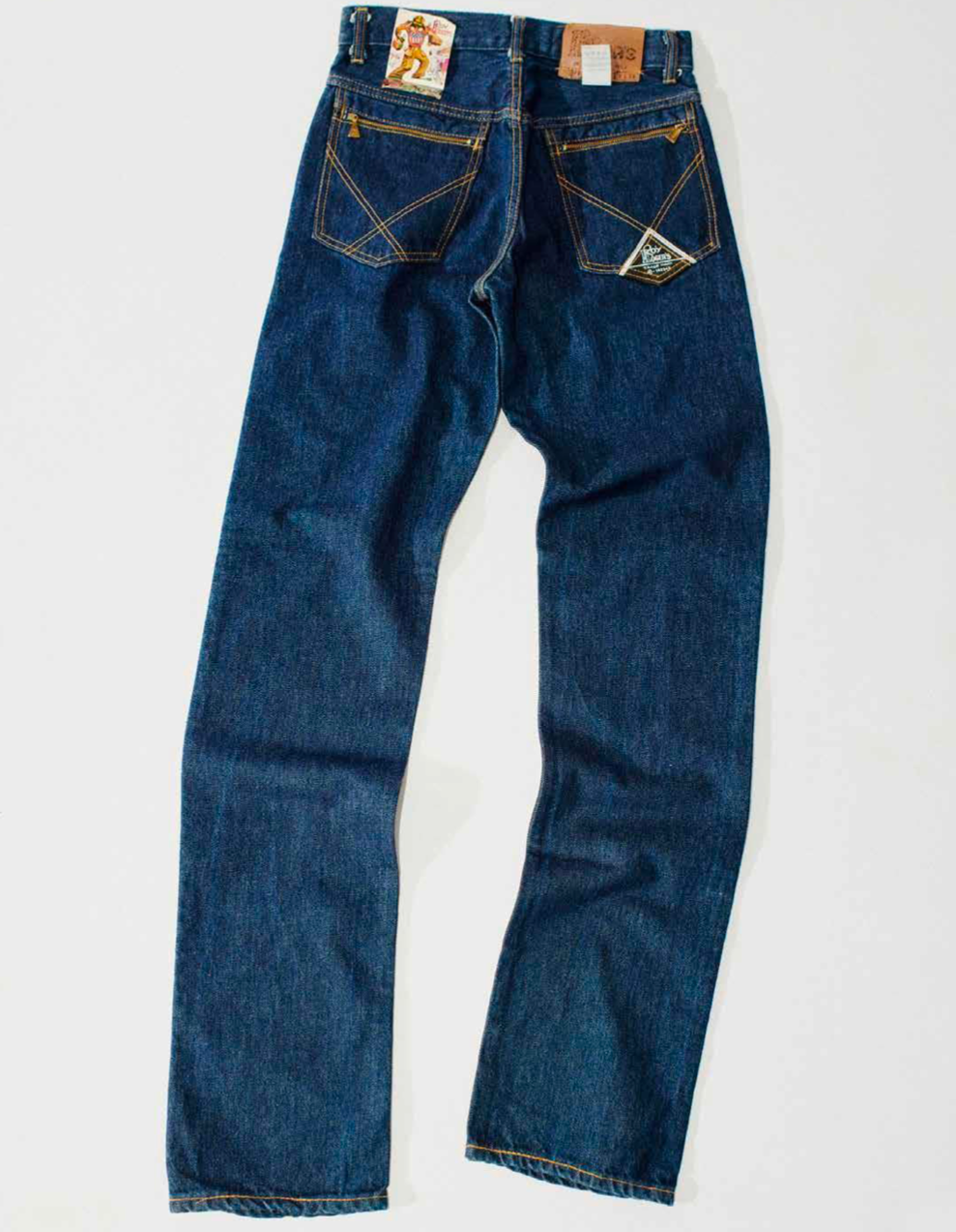 Roy Rogers - Mens Straight-leg Rinse Jeans