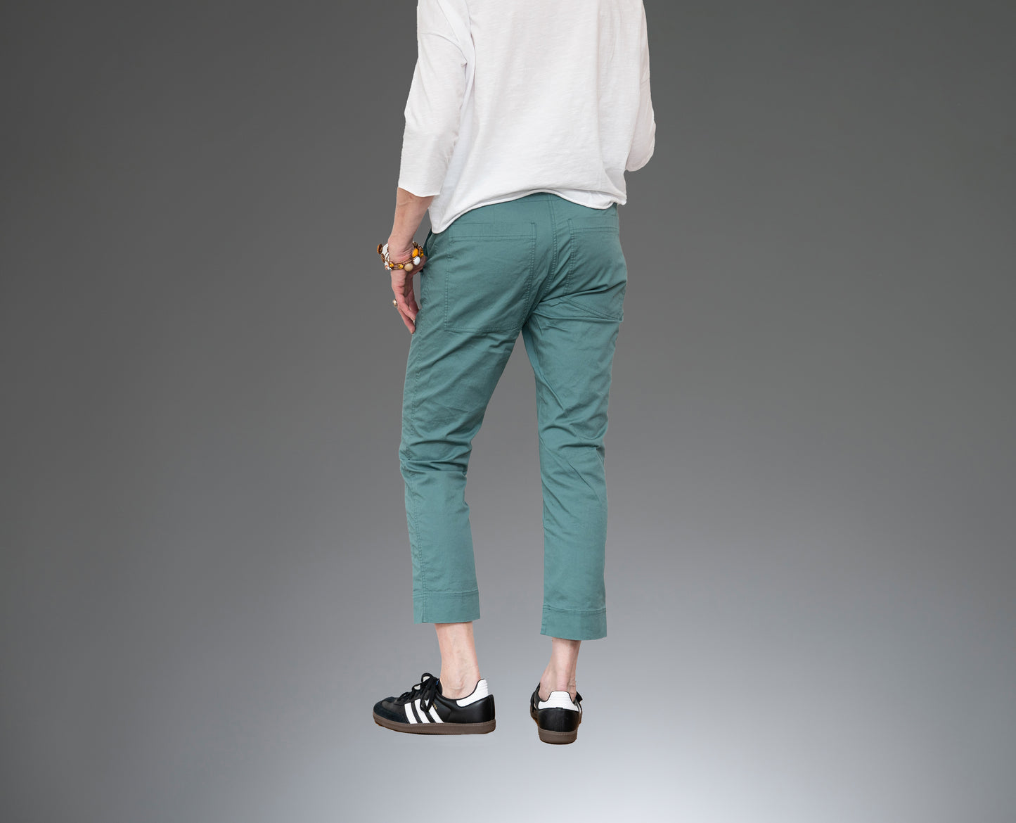 Rundholz Black Label - Slim Trousers in Grass