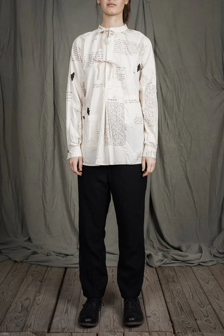 Aleksandr Manamis - Herbarium Notes Workers Bow Shirt