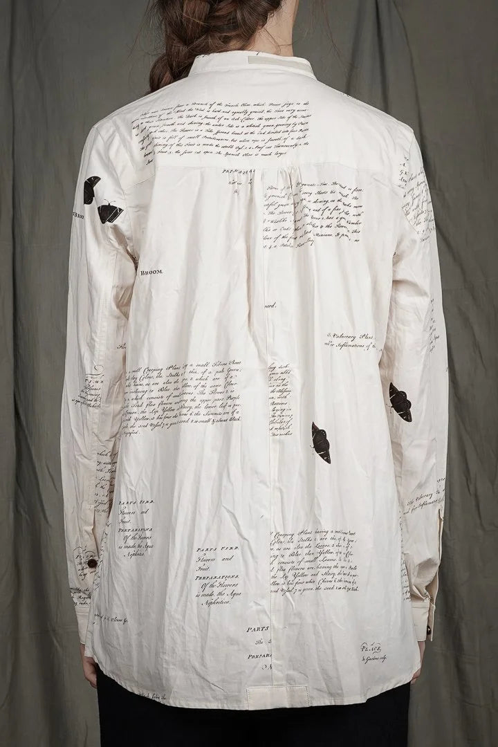 Aleksandr Manamis - Herbarium Notes Workers Bow Shirt