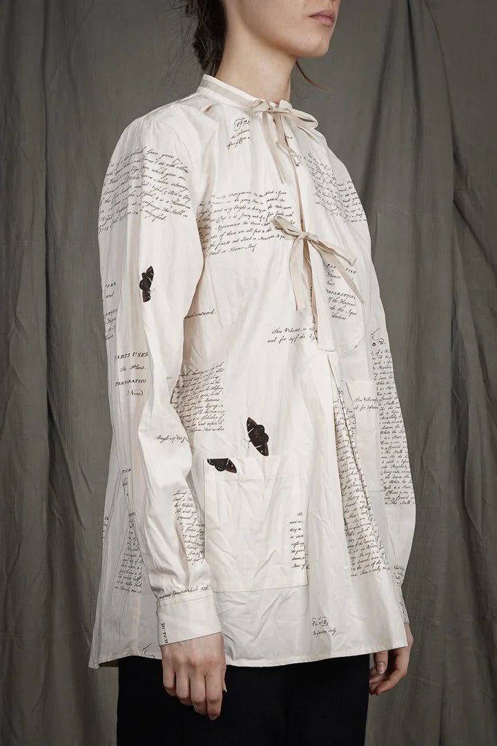 Aleksandr Manamis - Herbarium Notes Workers Bow Shirt