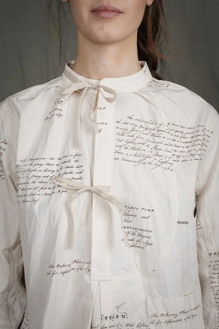 Aleksandr Manamis - Herbarium Notes Workers Bow Shirt
