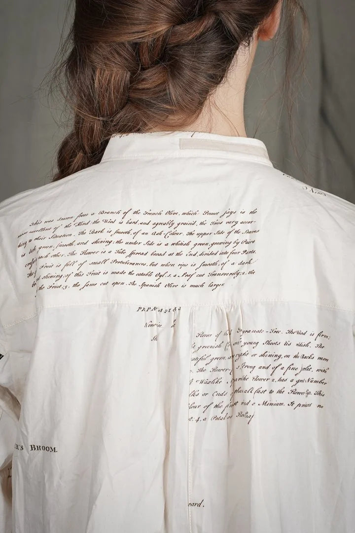 Aleksandr Manamis - Herbarium Notes Workers Bow Shirt