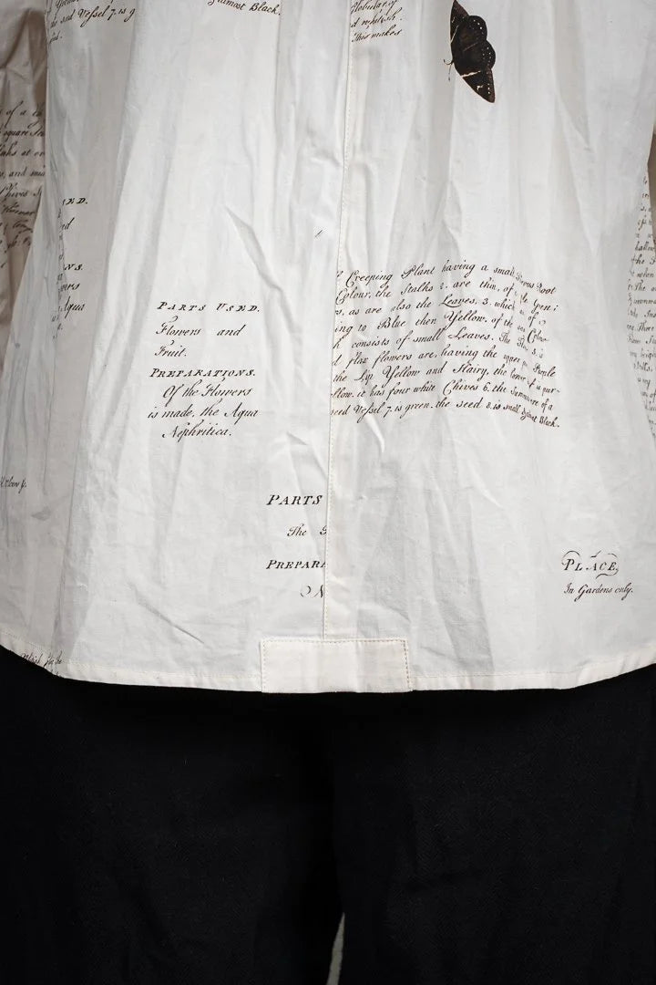 Aleksandr Manamis - Herbarium Notes Workers Bow Shirt