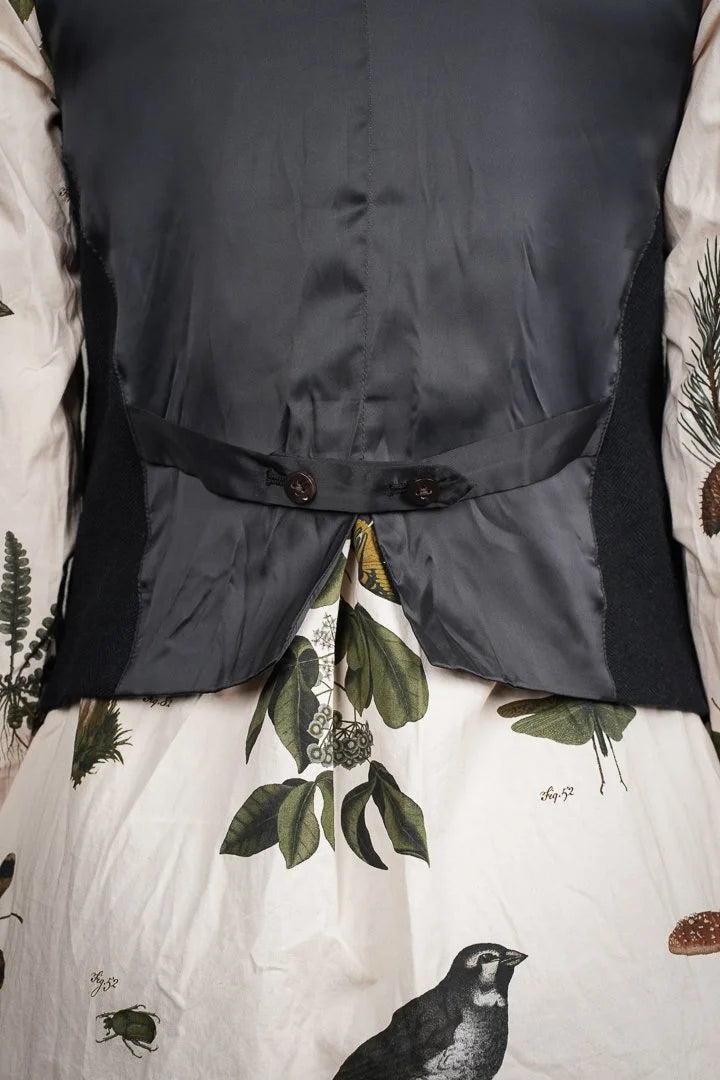 Aleksandr Manamis - Mended Velvet Wool Waistcoat