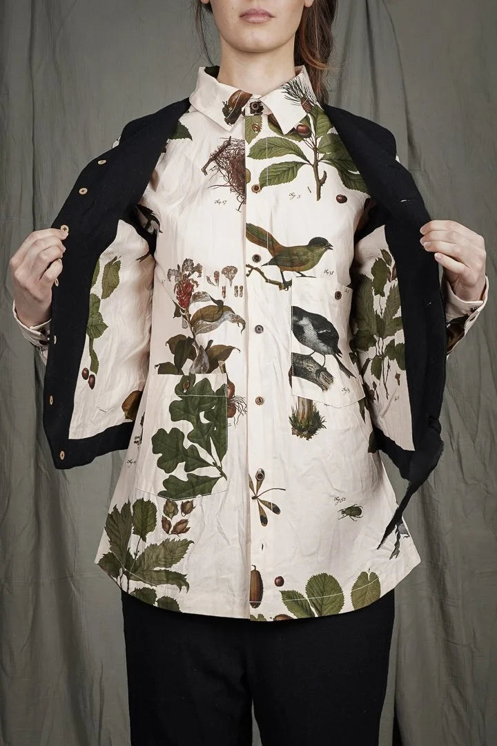 Aleksandr Manamis - Mended Velvet Wool Waistcoat