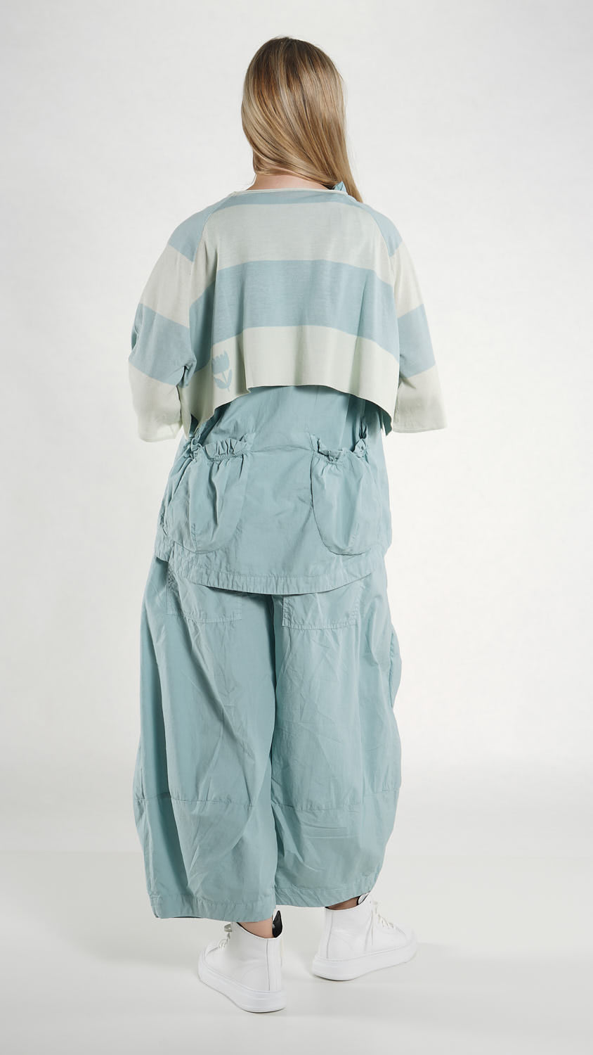 Rundholz Black Label - Pullover in Lime Mint or Black Offwhite Stripe