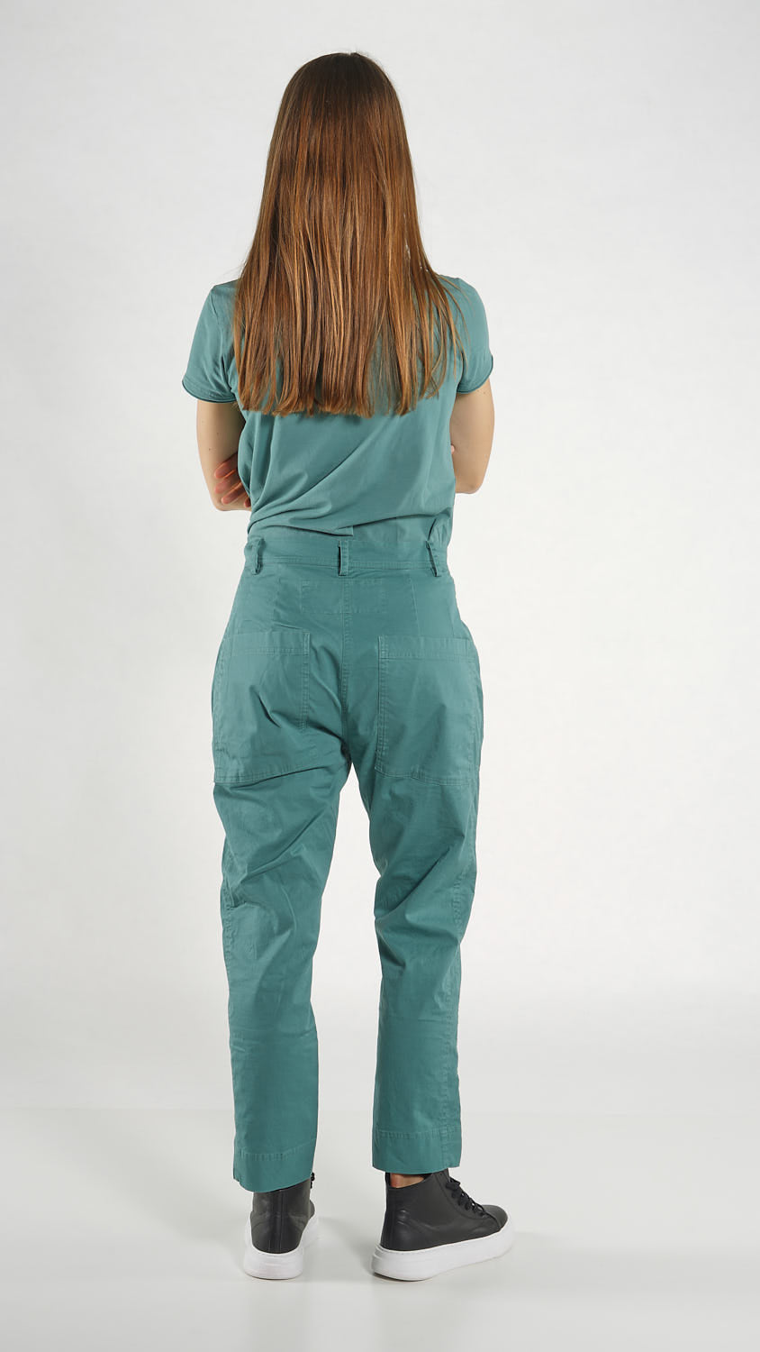 Rundholz Black Label - Slim Trousers in Grass