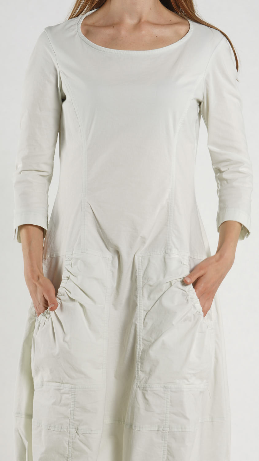 Rundholz Black Label - Long Sleeve Bubble Dress in Salina