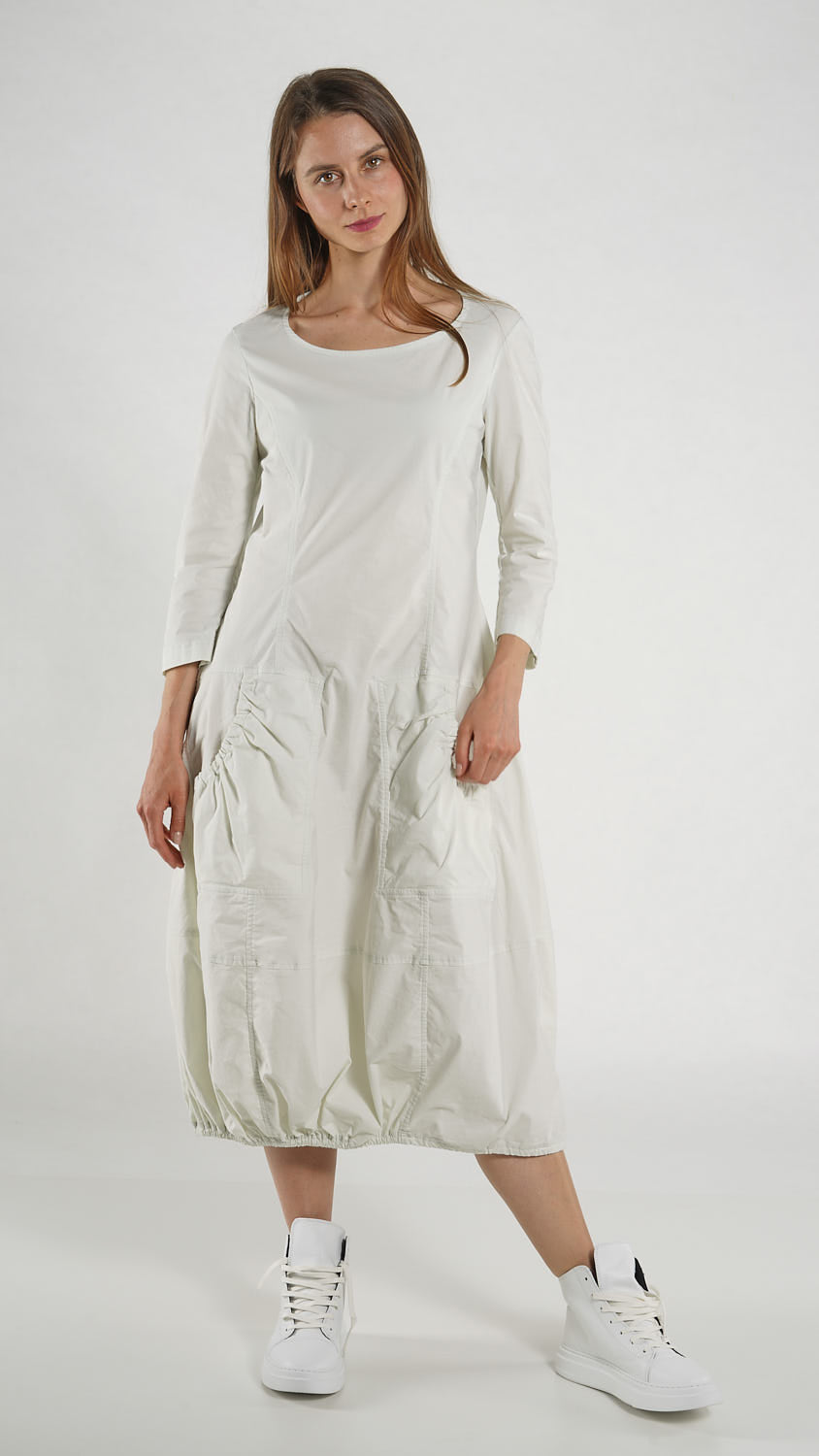 Rundholz Black Label - Long Sleeve Bubble Dress in Salina