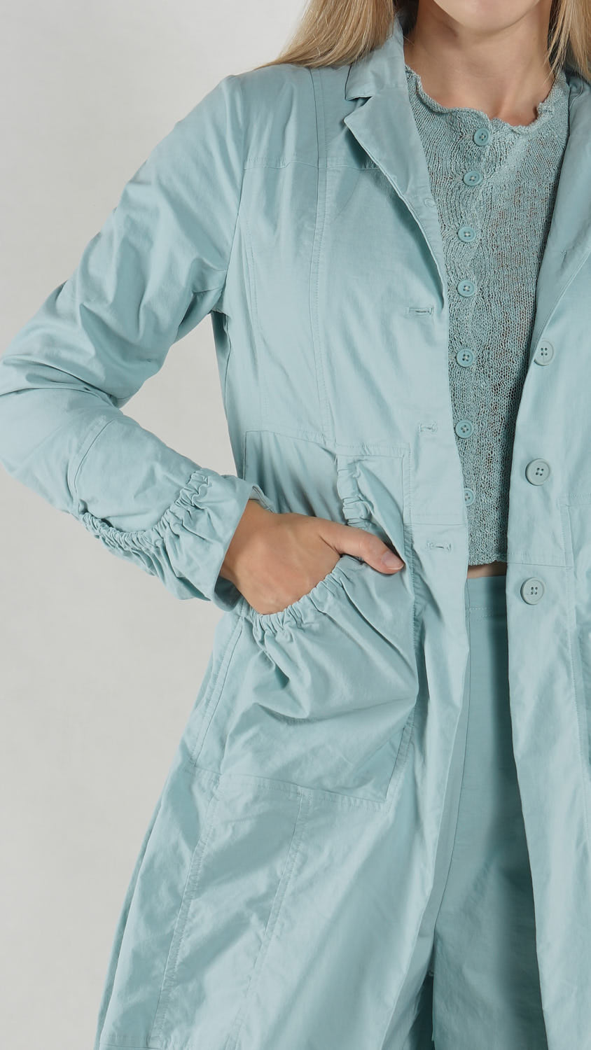 Rundholz Black Label - Long Coat in Mint