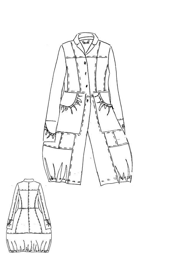 Rundholz Black Label - Long Coat in Mint