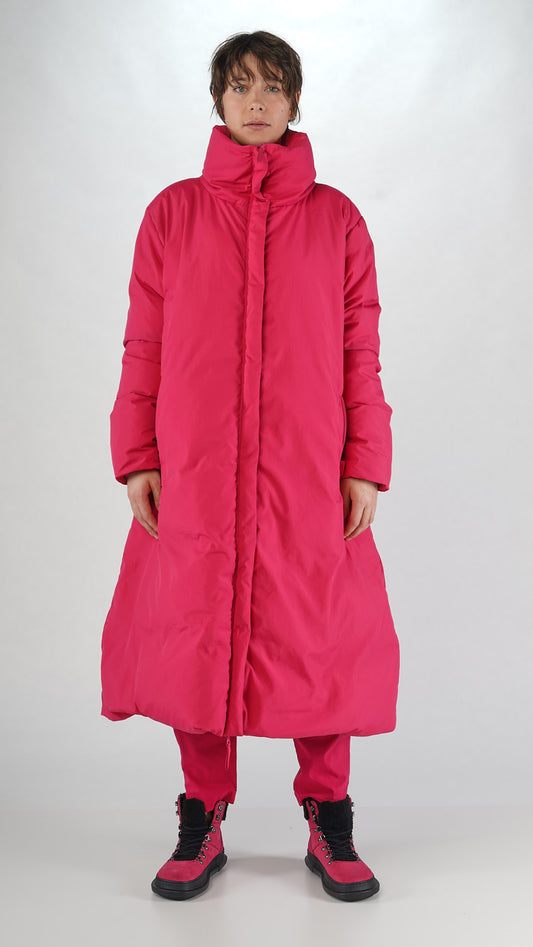 Rundholz Black Label - Long Puffer in Hot Pink