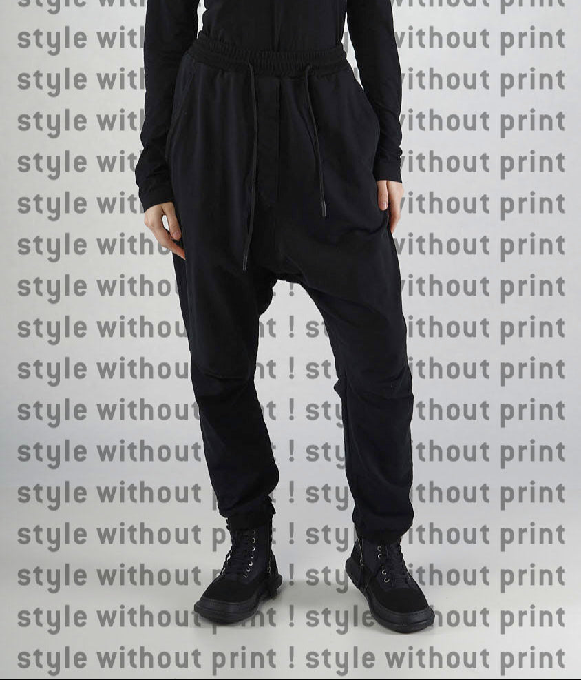 Rundholz Black Label - Black Slouch Pant