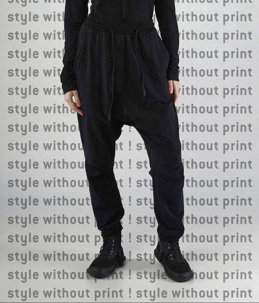 Rundholz Black Label - Black Slouch Pant