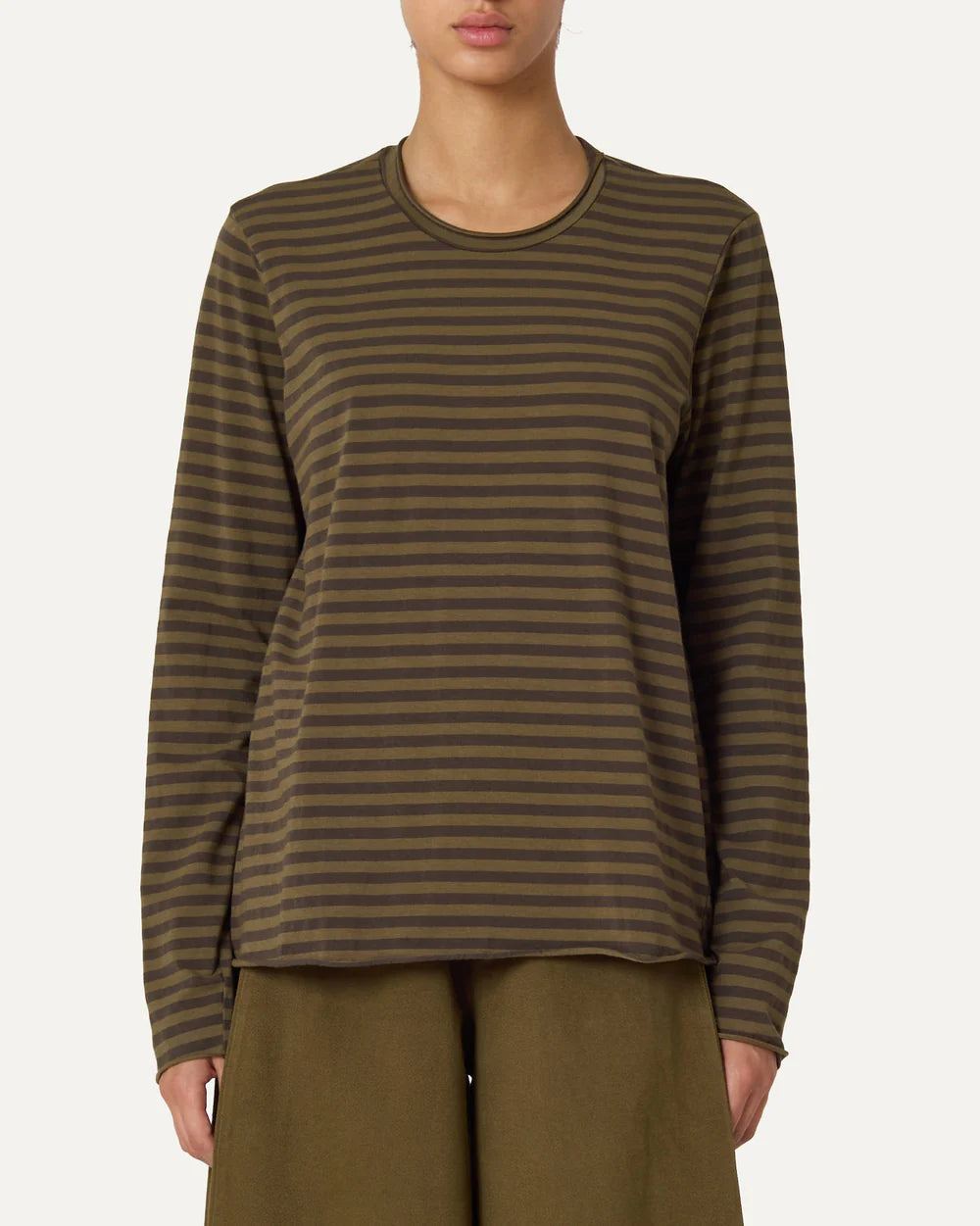 Labo Art - Stripe Tee in Petrol or Papiro