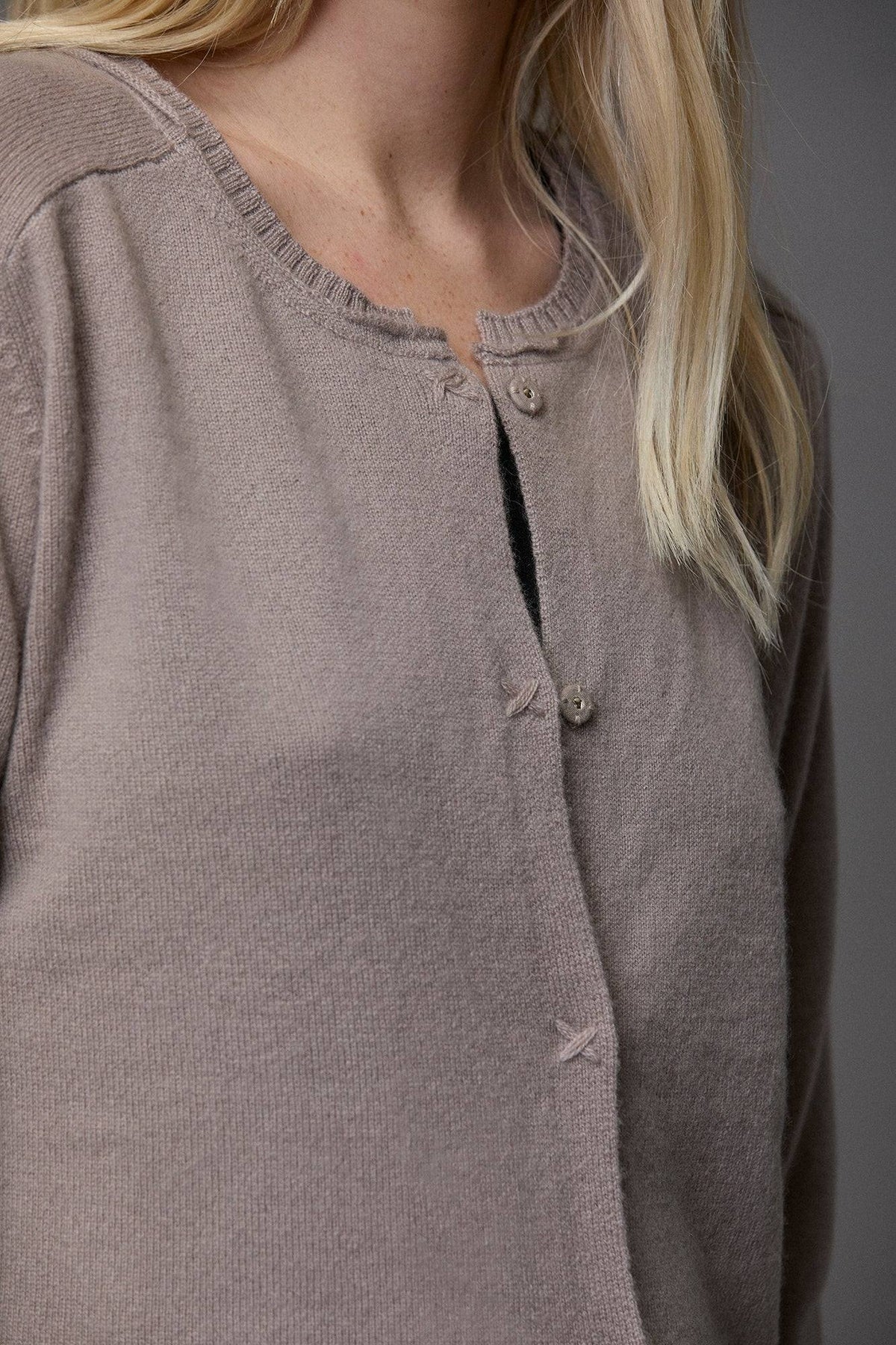 Kristensen Du Nord - Light Cashmere Cardigan in Blue Notte